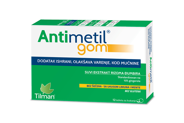 Antimetil® je idealno rješenje za lakoću vašeg želuca.